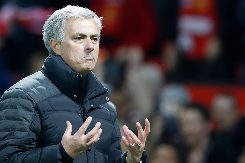 Jose Mourinho would like to see more goals from his Manchester United side