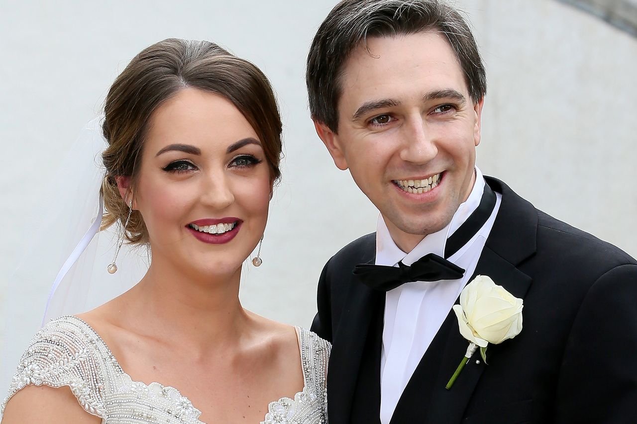 'Lucky man!' - Minister Simon Harris shares stunning wedding photos as ...