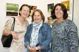 thumbnail: At the opening of Helen O'Connell' s art exhibition "Places Just Beyond Myself" in The Pig Yard Gallery were Phyllis Barry, Rosemary James and Geraldine Merrigan.