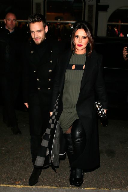 Liam Payne and Cheryl arriving at The Fayre of St James's Church on November 29, 2016 in London, England.  (Photo by Mark Milan/GC Images)