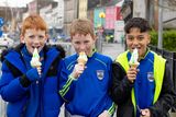 thumbnail: Jack McGrath, Jamie Foley and Ameer Riaz enjoying some ice-creams.