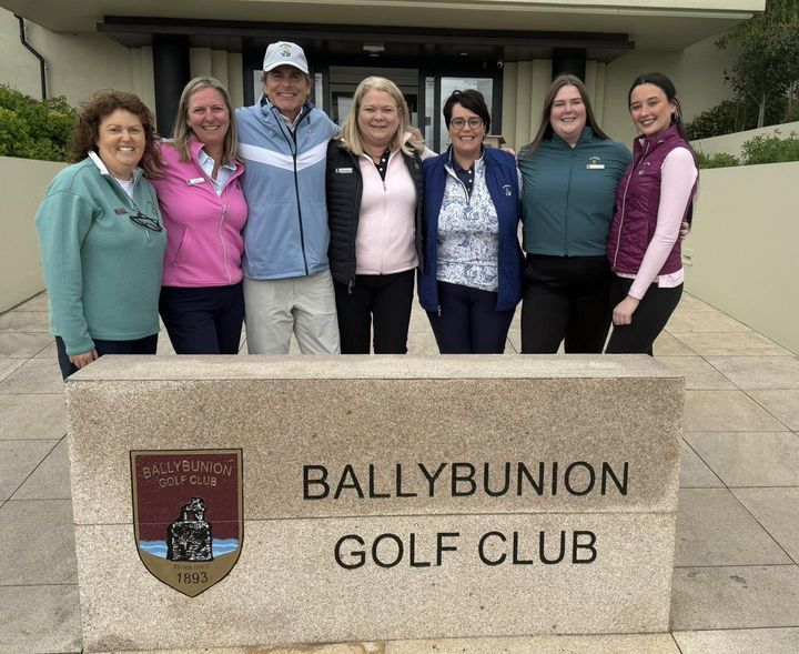 West Wing and Parks and Recreation star enjoys a round of golf in Kerry