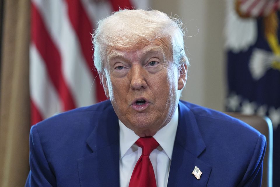 Donald Trump Photo: AP