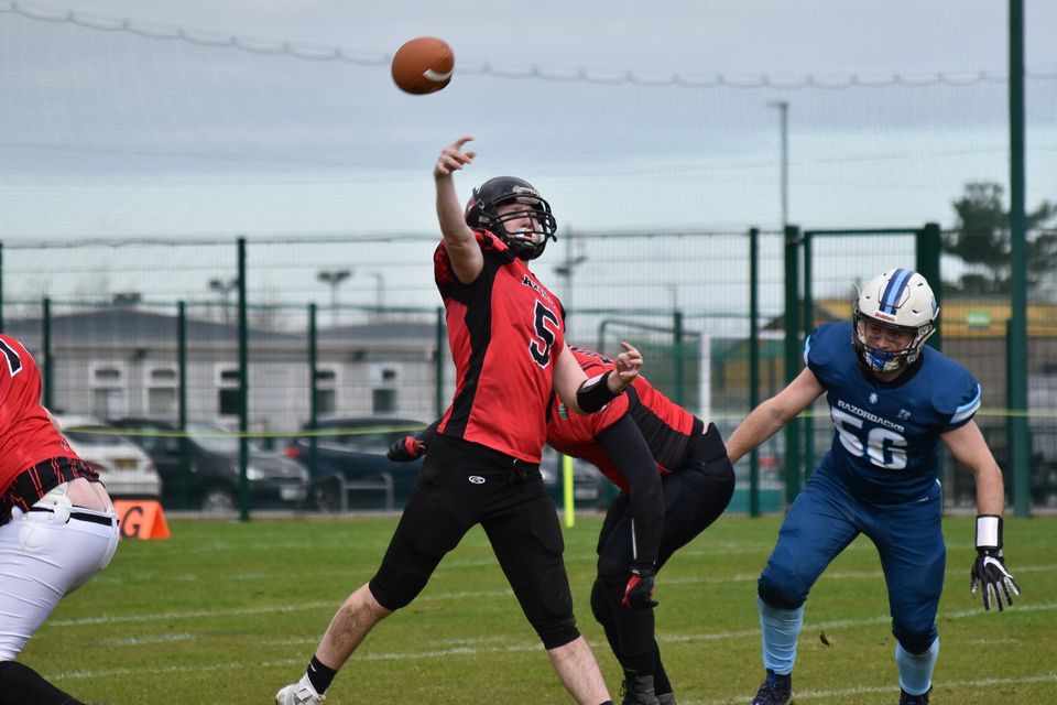 American football round-up: Stephen Hayes leads Cork Admirals to crucial  win over UCD