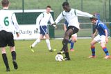 thumbnail: 19/05/15.Tobe Ositelu  during the Under 15s soccer final between Colaiste Phadraig CBS and Templeouge College at Peamount Utd.
Pic: Justin Farrelly.