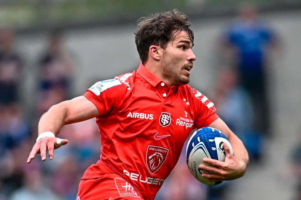 Toulouse captain Antoine Dupont.  Photo: Ramsey Cardy/Sportfile