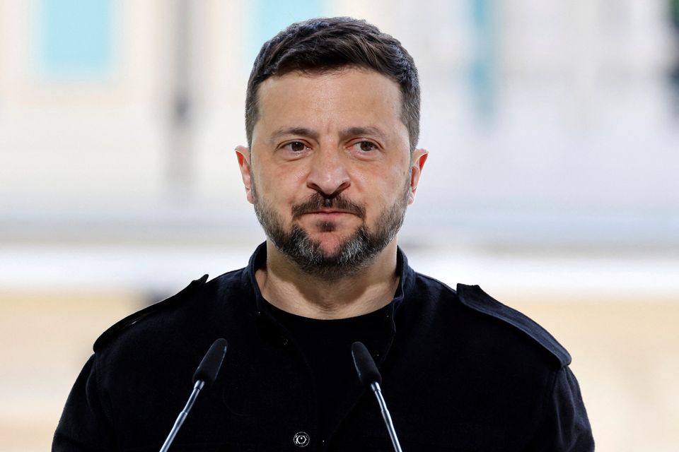 Ukrainian president Volodymyr Zelensky said it was a 'positive sign that the Russians have finally begun to consider ending the war'. Photo: Reuters