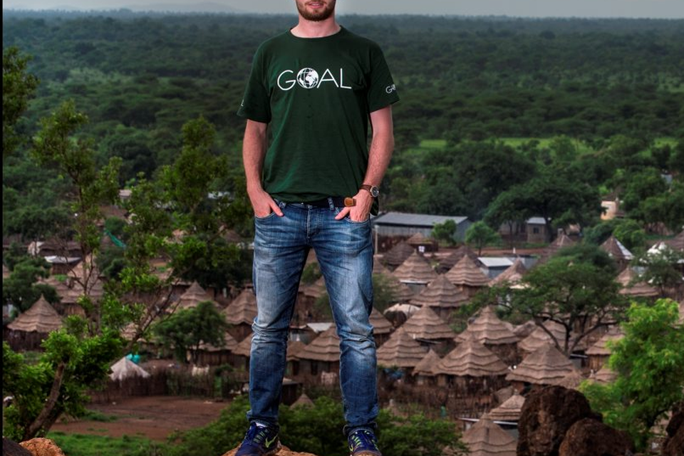 Dublin Footballer Jack McCaffrey Goal trip to Ethiopia. Photo: David Conachy