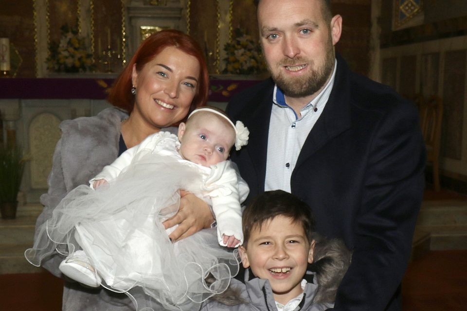 Baby Emily-Carmel Newe is christened in Marshalstown | Irish Independent
