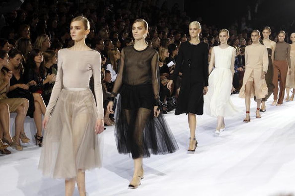 Balenciaga designer puts friends and family on Paris runway