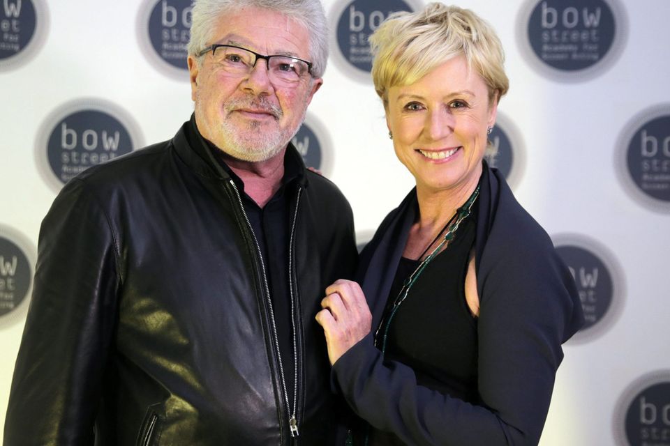 John McColgan and Moya Doherty at the opening of the Bow Street Academy for Screen Acting, Smithfield. Picture:Arthur Carron
