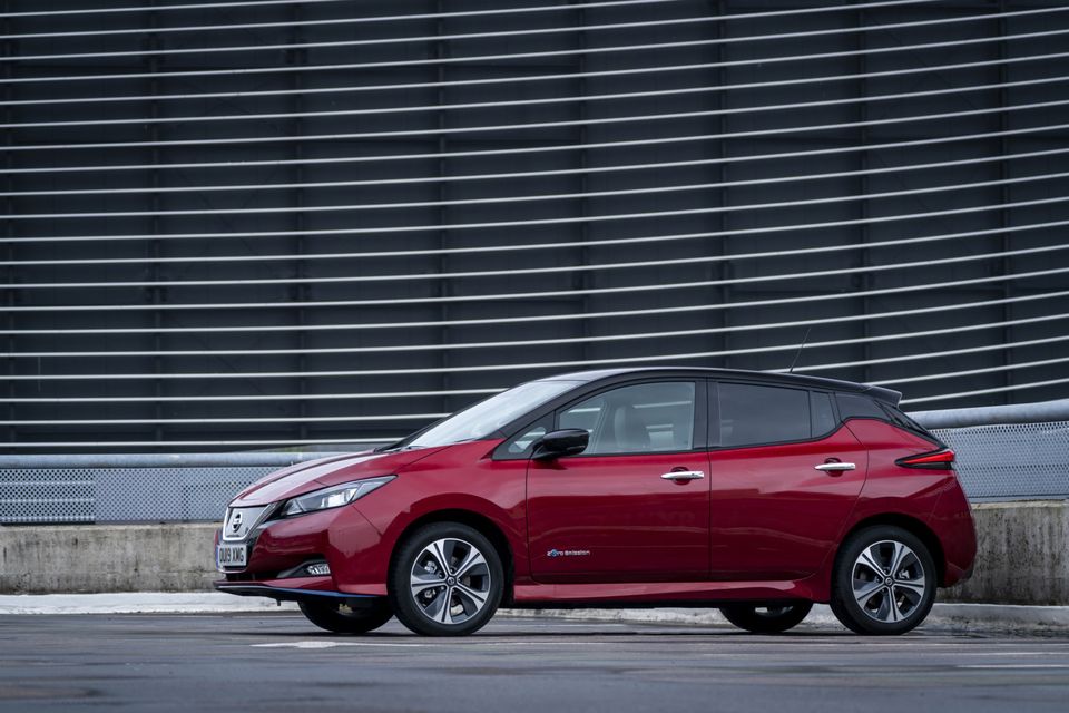 Drive away the fully electric Nissan LEAF for €605 per month