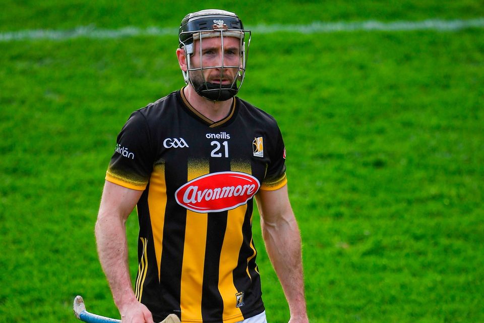 Conor Fogarty shows his disappointment after the drawn league clash against Wexford. Pic: Sportsfile