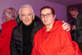 thumbnail: Johnny Johnston with wife Pat at the Mermaid Gallery to see the Scott Flanigan Trio playing the after hours show. Photo: Leigh Anderson
