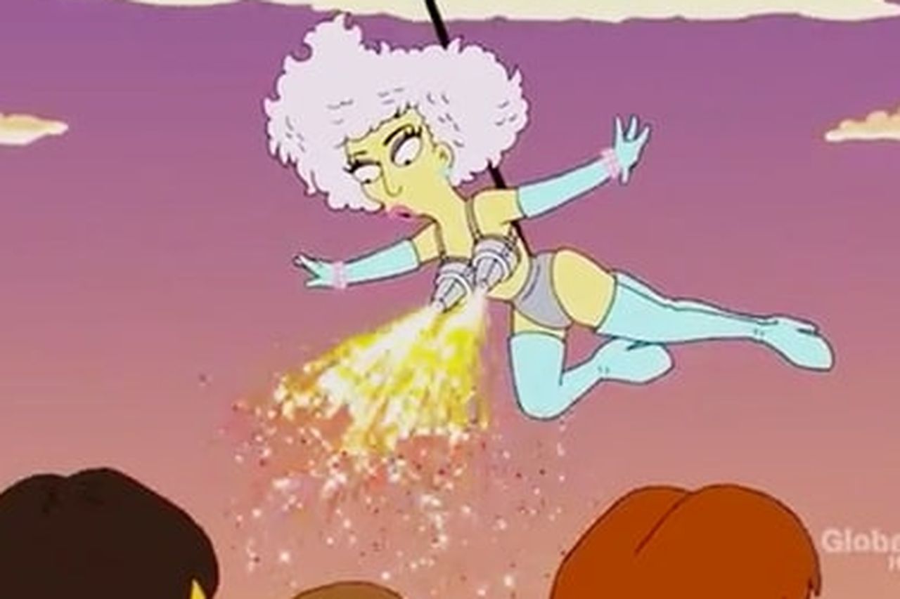 Simpsons' Continue Foretelling Reputation with Lady Gaga Super