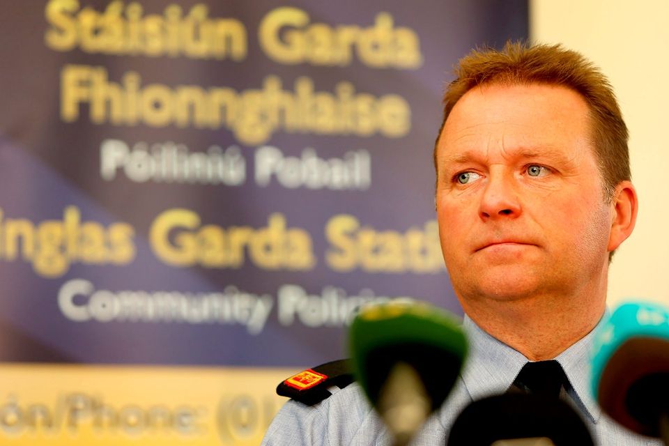 Insp John Burke of Finglas Garda station appeals for information on missing Dublin woman Karen Scott.  Picture; Gerry Mooney