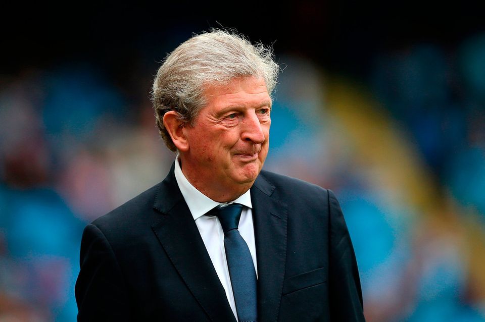 Roy Hodgson, Manager of Crystal Palace looks on during the match. Photo: Getty