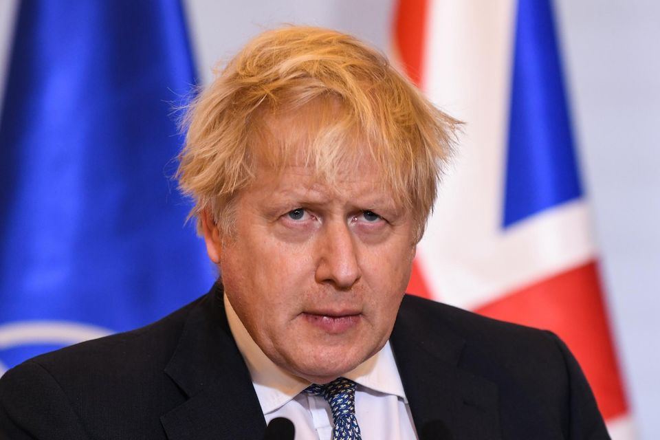 Former UK prime minister Boris Johnson will be questioned about Partygate today. Photo: Daniel Leal/PA