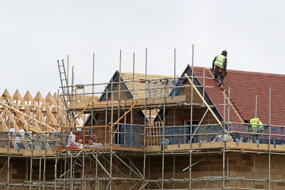 The construction sector expanded last month. Stock image. Photo: PA