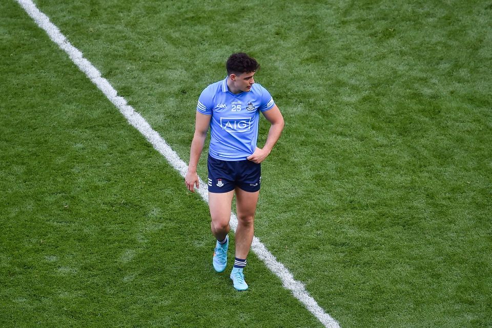 Dublin's Eoghan O'Donnell in action against Cork in the 2022 All-Ireland SFC quarter-final. Photo: Daire Brennan/Sportsfile