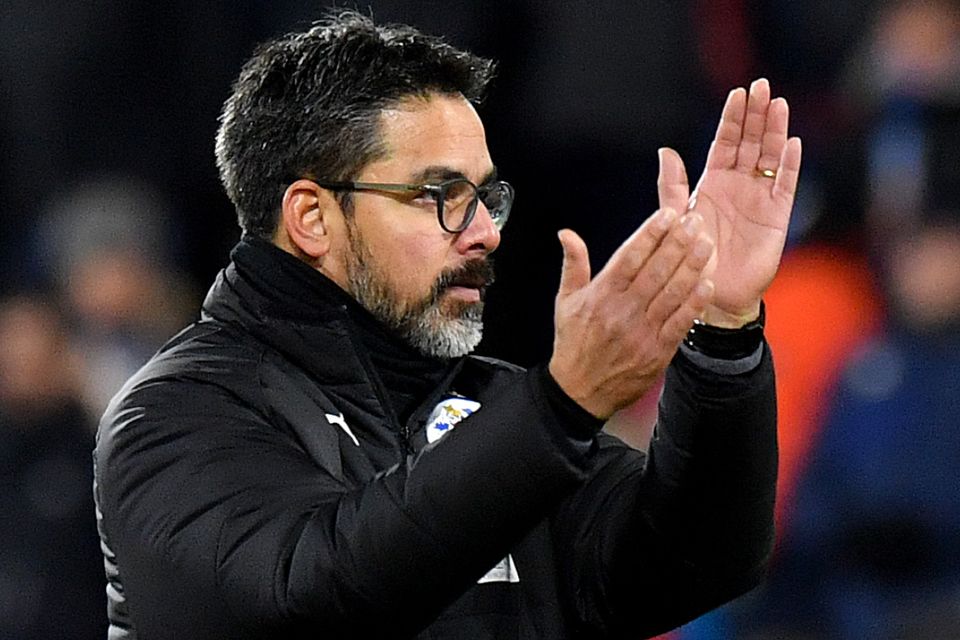 David Wagner acknowledges the fans after a hard-fought point against Burnley