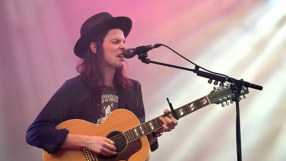 James Bay was forced to cancel his support slot on the last night of the festival