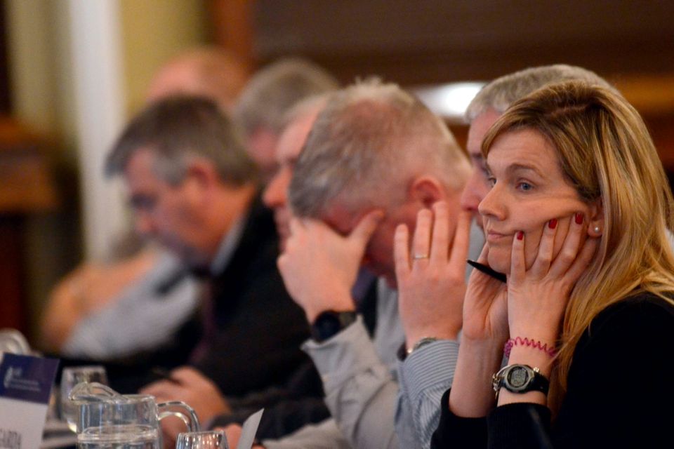 Delegates at the AGSI conference in Westport, Co Mayo. Photo: Paul Mealey