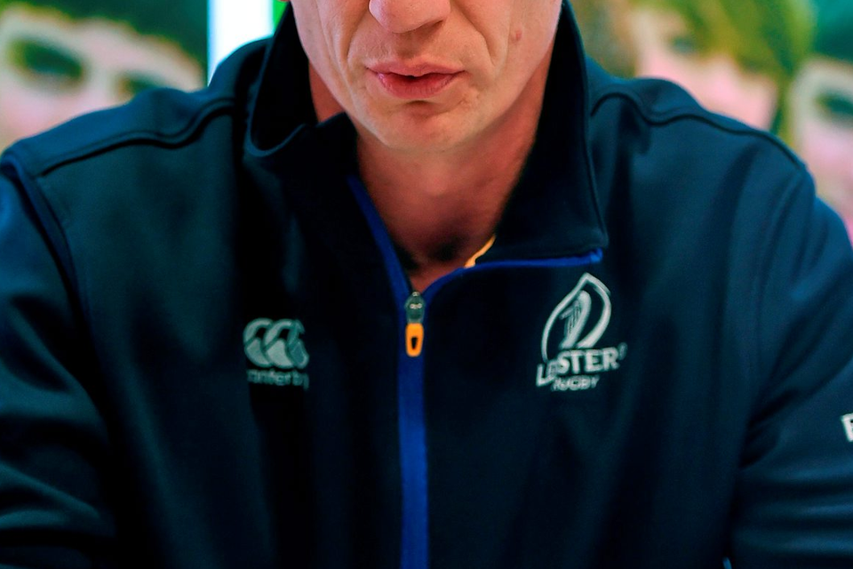 Leinster head coach Leo Cullen. Photo: Ray McManus / Sportsfile