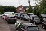 thumbnail: Gardai investigate the discovery of the bodies of a couple and their three children at a house at Barconey, Ballyjamesduff in Cavan. Picture: Arthur Carron