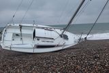 thumbnail: The yacht with no one on board was first witnessed in Bray before drifting out to Kilcoole.