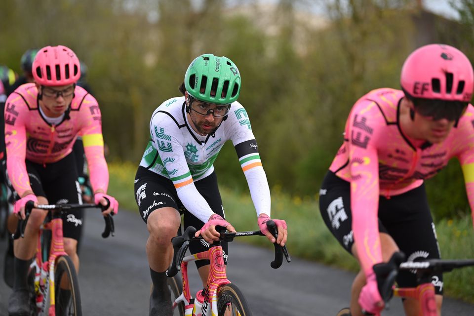 Ben Healy of EF Education-EasyPost finished second in last year's Amstel Gold Race