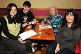 thumbnail: Pictured at the table quiz in aid of the Gorey Community School Theatre and Dininghall fund in the Loch Garman Arms Hotel on Wednesday evening were Siobhan Fitzpatrick, Max Farrell McCabe, Eileen O'Mahony and Eleanor O'Mahony. Pic: Jim Campbell