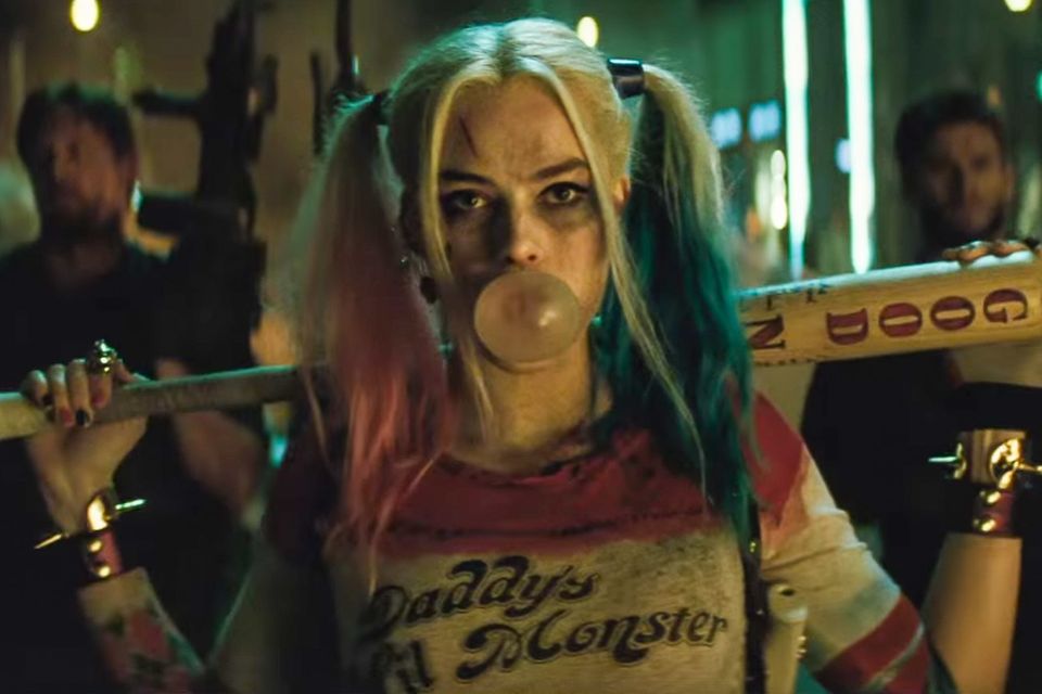 Margot Robbie as Harley Quinn in Suicide Squad