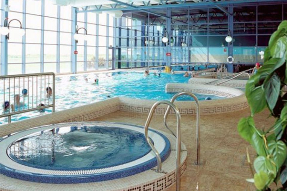 The swimming pool at the Quality Hotel in Youghal