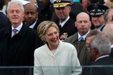 thumbnail: Former Democratic presidential candidate Hillary Clinton and her husband, former U.S. President Bill Clinton (L), greet U.S. Supreme Court Justices as they attend the presidential inauguration of President-elect Donald Trump at the U.S. Capitol in Washington, U.S., January 20, 2017. REUTERS/Carlos Barria