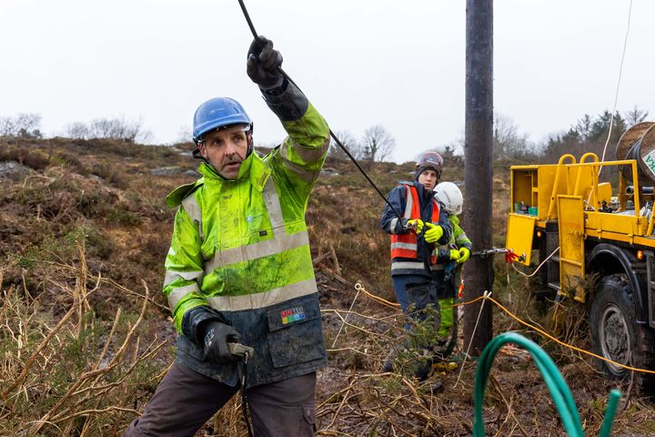 Up to 100,000 customers face having no power until February as more wet and windy weather hits Ireland