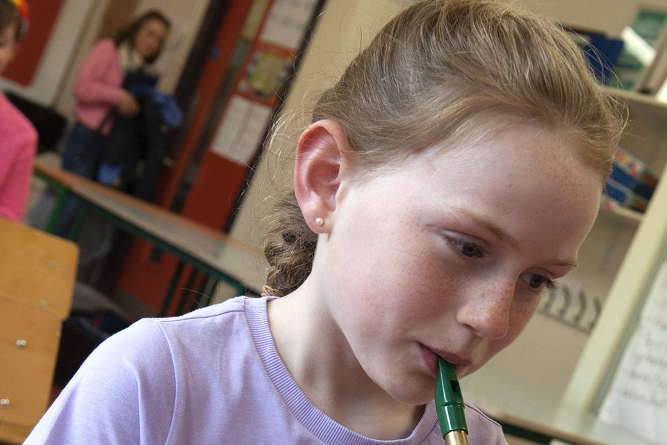 Molly Kinsella pictured during the Gorey Ballygarrett CCE Junior Feis in St Joseph's School, Gorey on Sunday. Pic: Jim Campbell