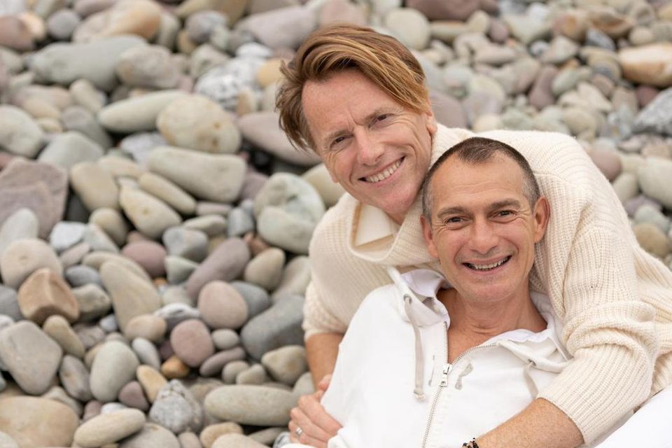 Don O’Neill (left) and his husband Pascal Guillermie will move from Brooklyn, New York to Ballyheigue in the coming months. Photo by Ciara O'Donnell.