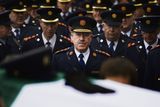 thumbnail: Garda Commissioner Martin Callanan at the funeral of detective Adrian Donohoe