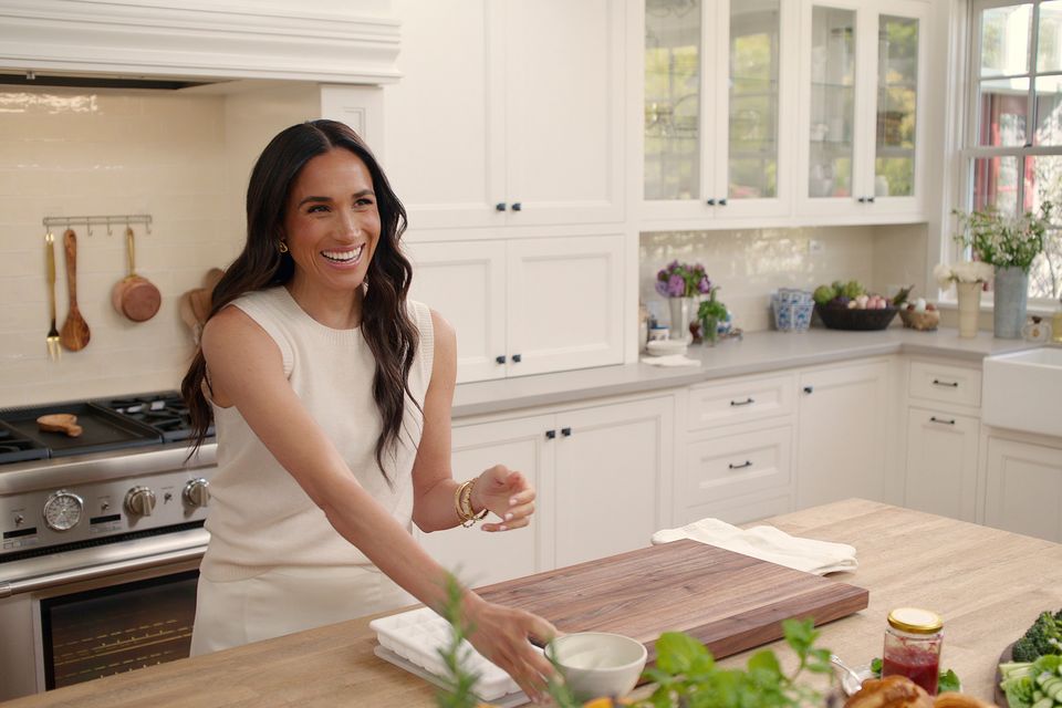 Meghan Markle in her 'With Love, Meghan' lifestyle series on Netflix