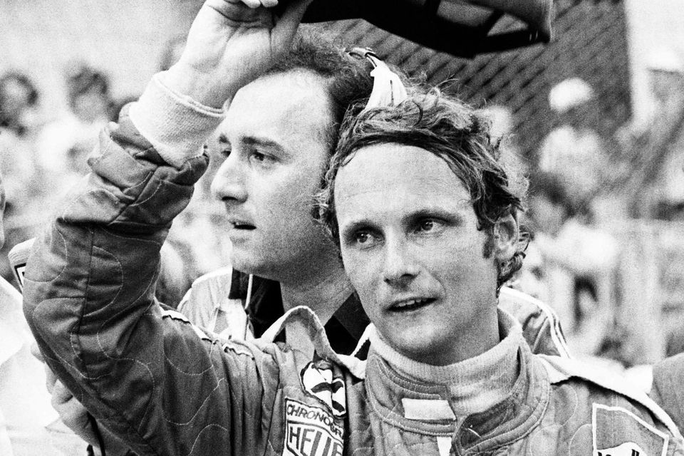 Niki Lauda's sporting bravery will be forever remembered