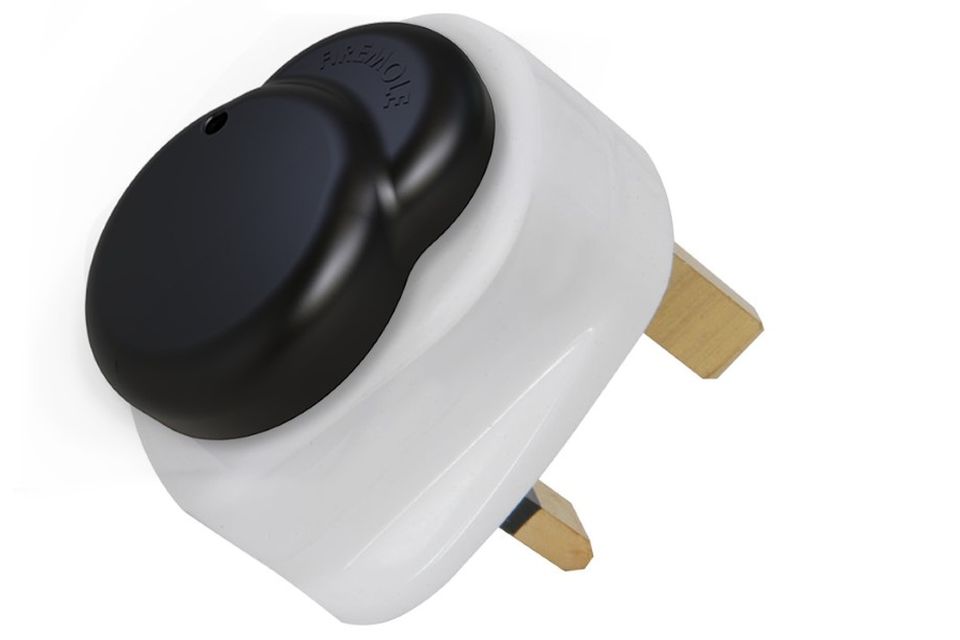 The Firemole can be attached to any plug