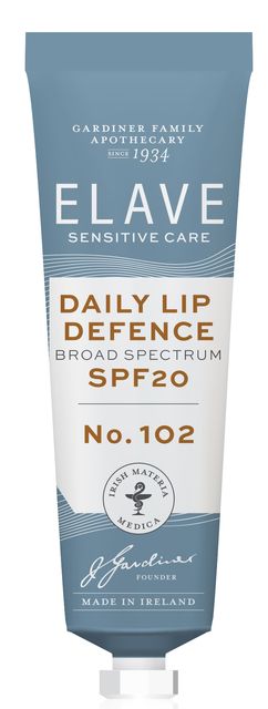 Daily Lip Defence SPF20 (€9.45 via gardinerfamilyapothecary.com)