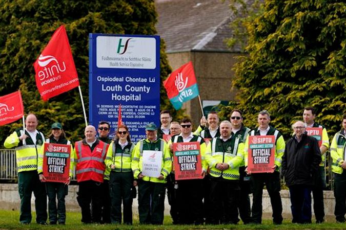Ambulance workers ‘ready’ to go on 48-hour strike next week as Taoiseach and Opposition clash in Dáil