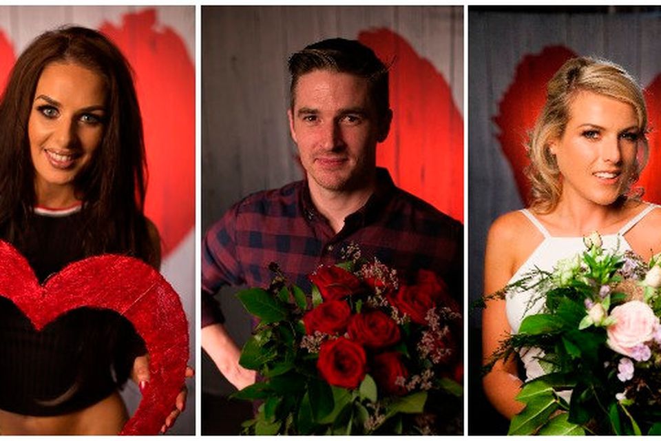 Some of those who appeared on First Dates Ireland. R-L Rachel, Conor and Sinead