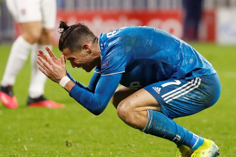 Champions League: Cristiano Ronaldo, Juventus lose to Lyon