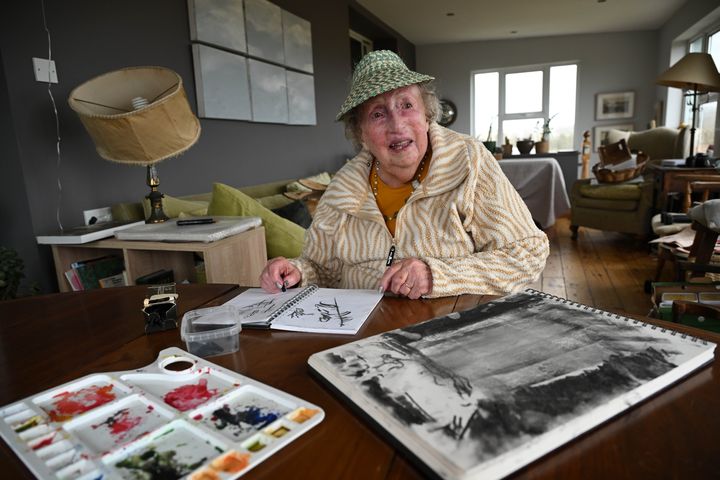 ‘My first large piece was exhibited in 1949 and it sold for 20 guineas’ — Mo Irwin’s passion for art endures as she marks her 100th birthday