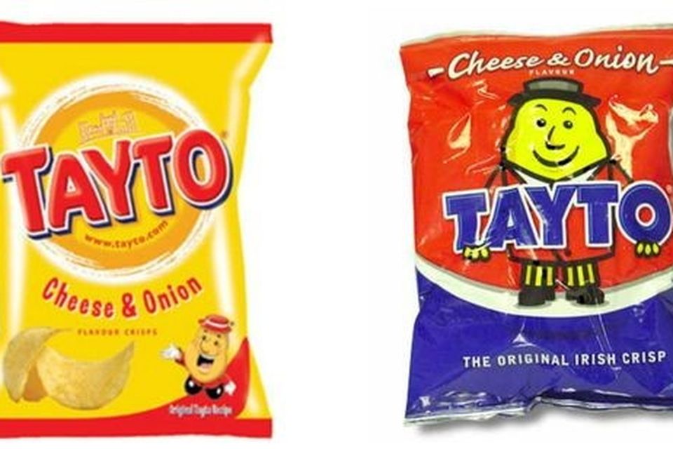 A tale of two Taytos: Northern Irish Tayto and Republic of Ireland Tayto