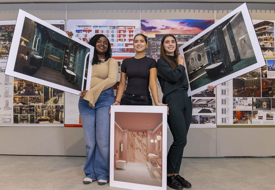 Praise Akintokun, Bianca Cirdei, and Ania Pop Winners 2024 Sonas Bathrooms Design of the Year