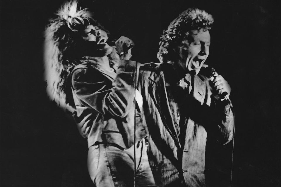 Tina Turner and Paul Brady at the RDS in May 1987. Photo: Alan Lewis